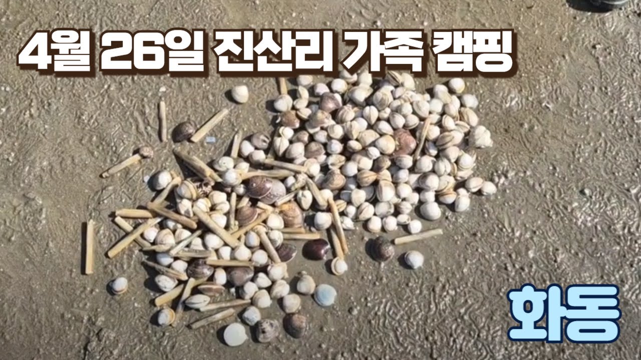4월26일 진산리 체험장 가족캠핑