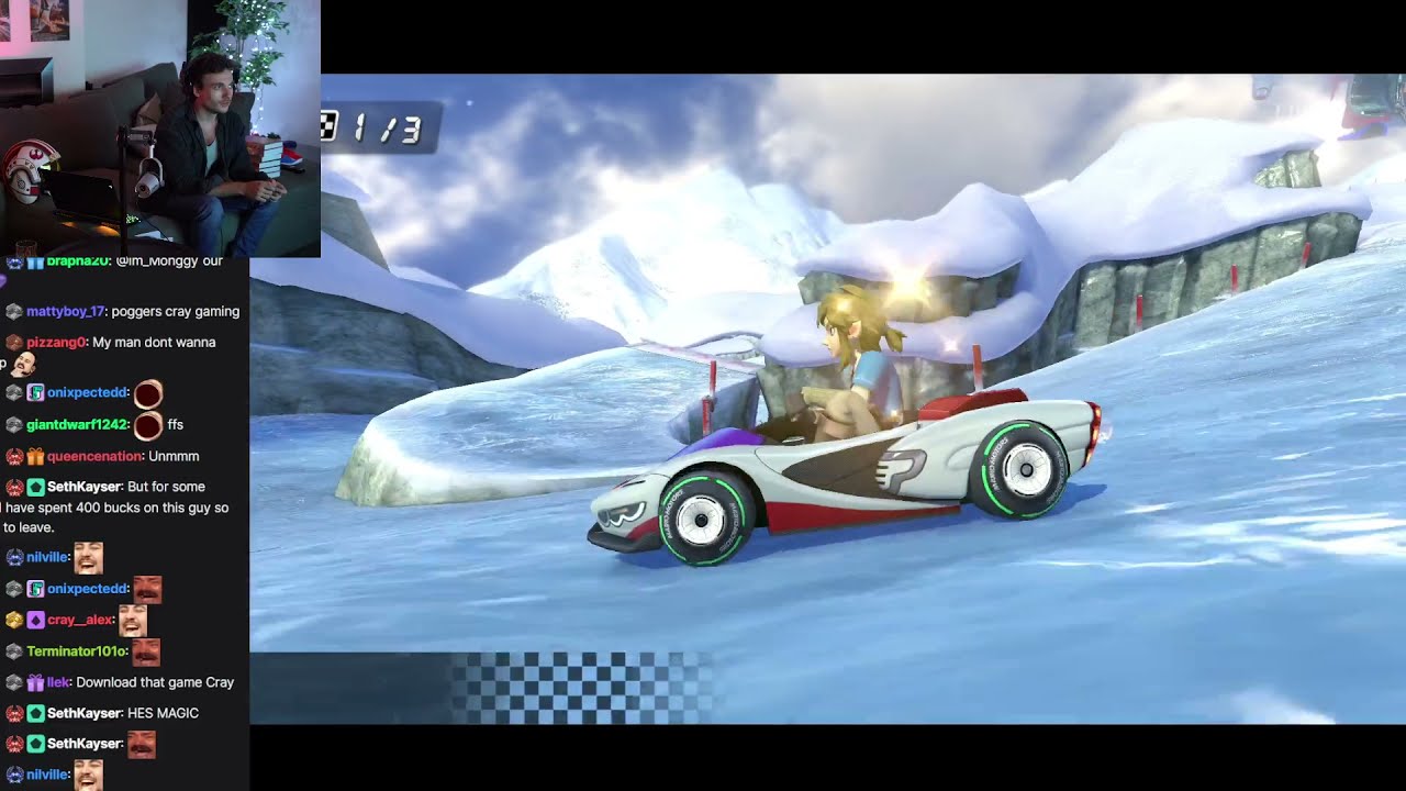 Mario Kart with Berticuss, Loserfruit, and Nalopia | Jan 10 2022 | Crayator