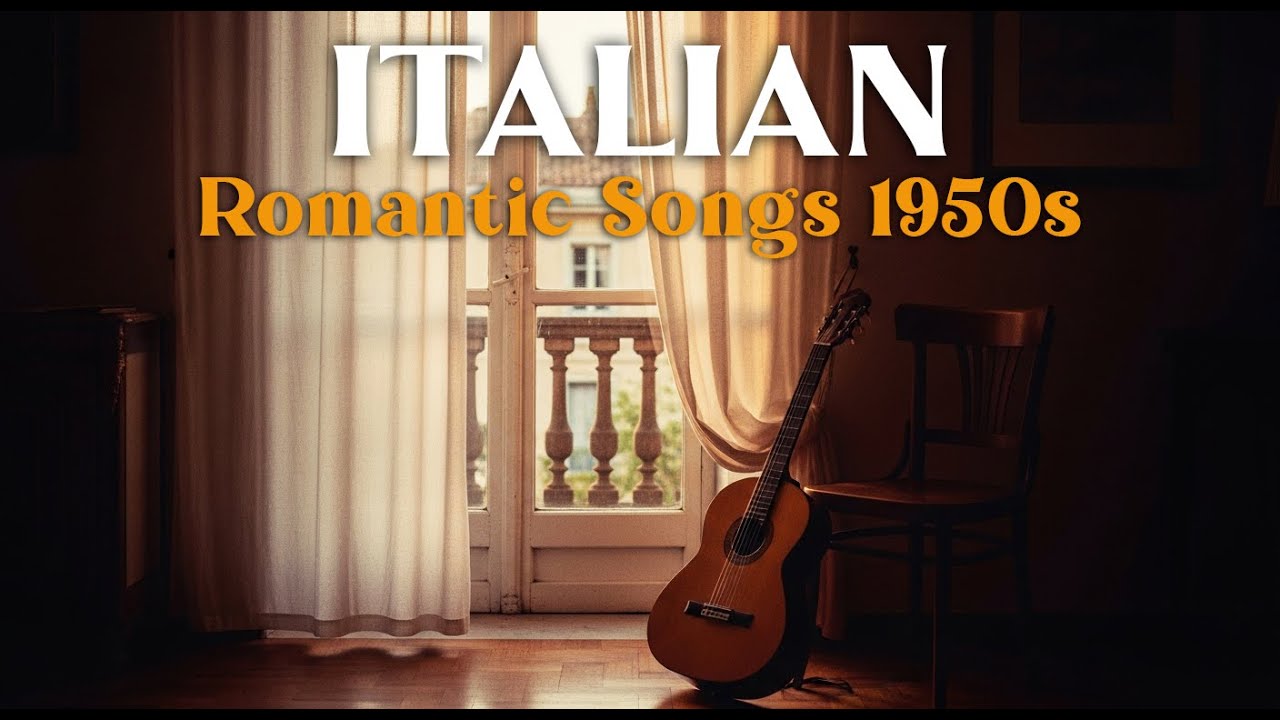 🇮🇹 Vintage Italian Love Songs – Cinematic Romance in Amalfi & Venice | 4K 💕