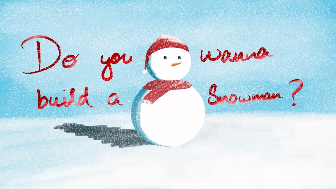 Painting a Cozy Snowman❄️ Snowman Art Process