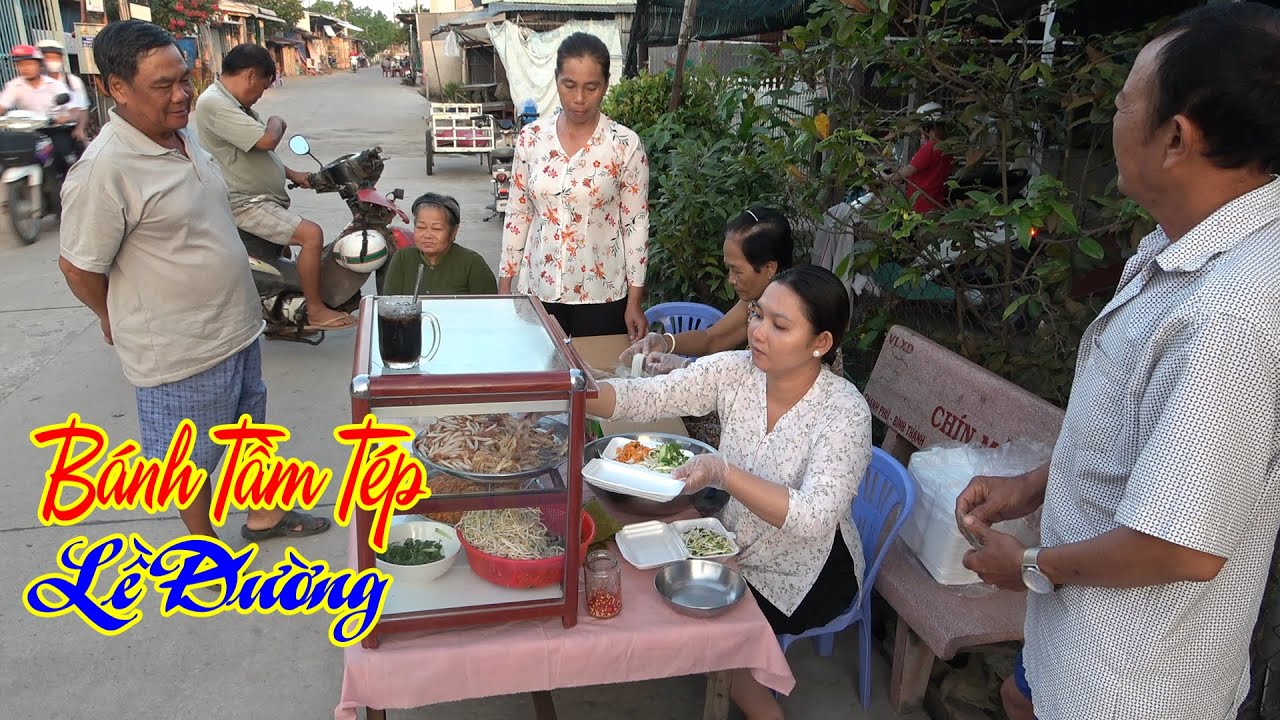 Bánh Tầm Tép Ra Mắt Phục Vụ Bà Con Ăn Sáng Ở Vùng Quê Thật Đắt Hàng \DD ĐQ#841