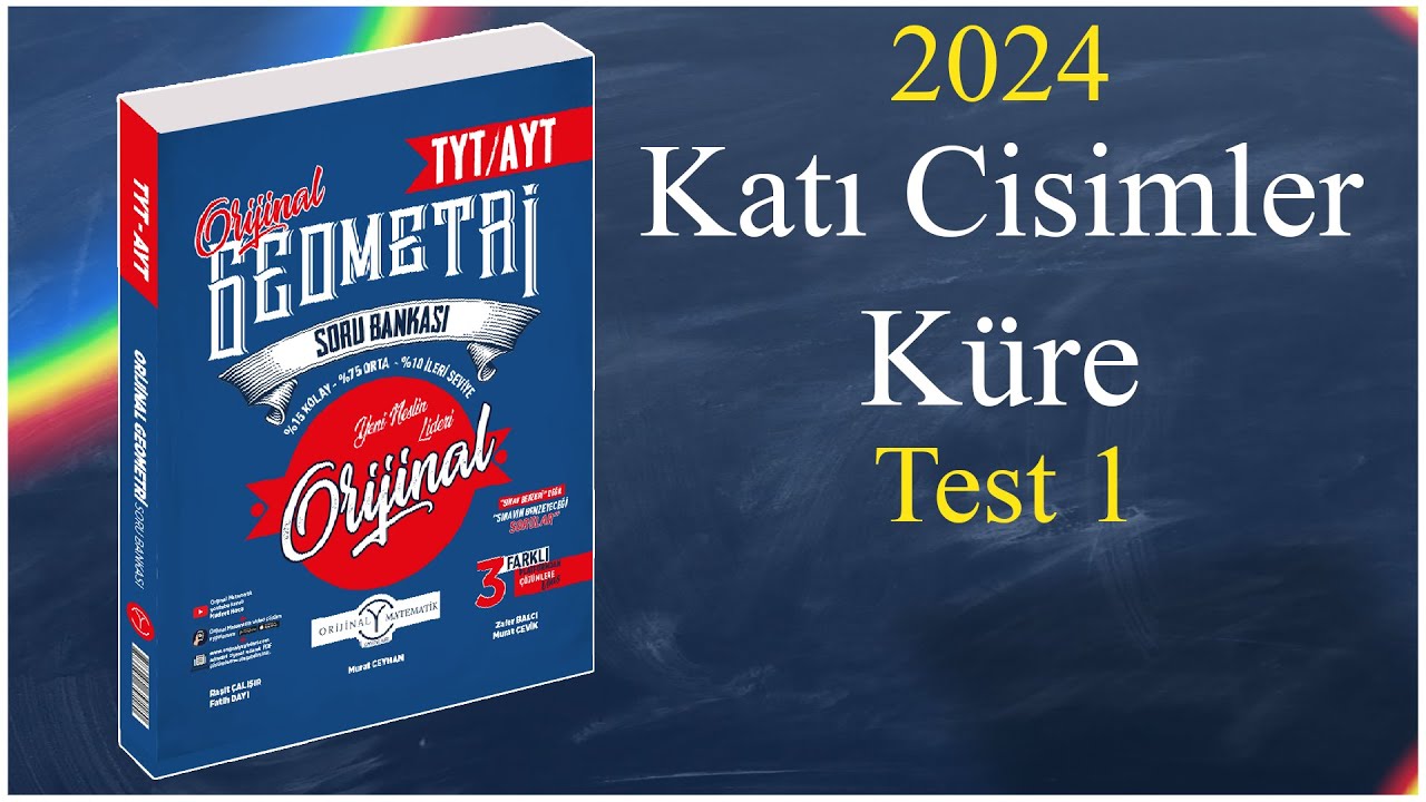 Küre Test 1 - Orijinal geometri soru bankası