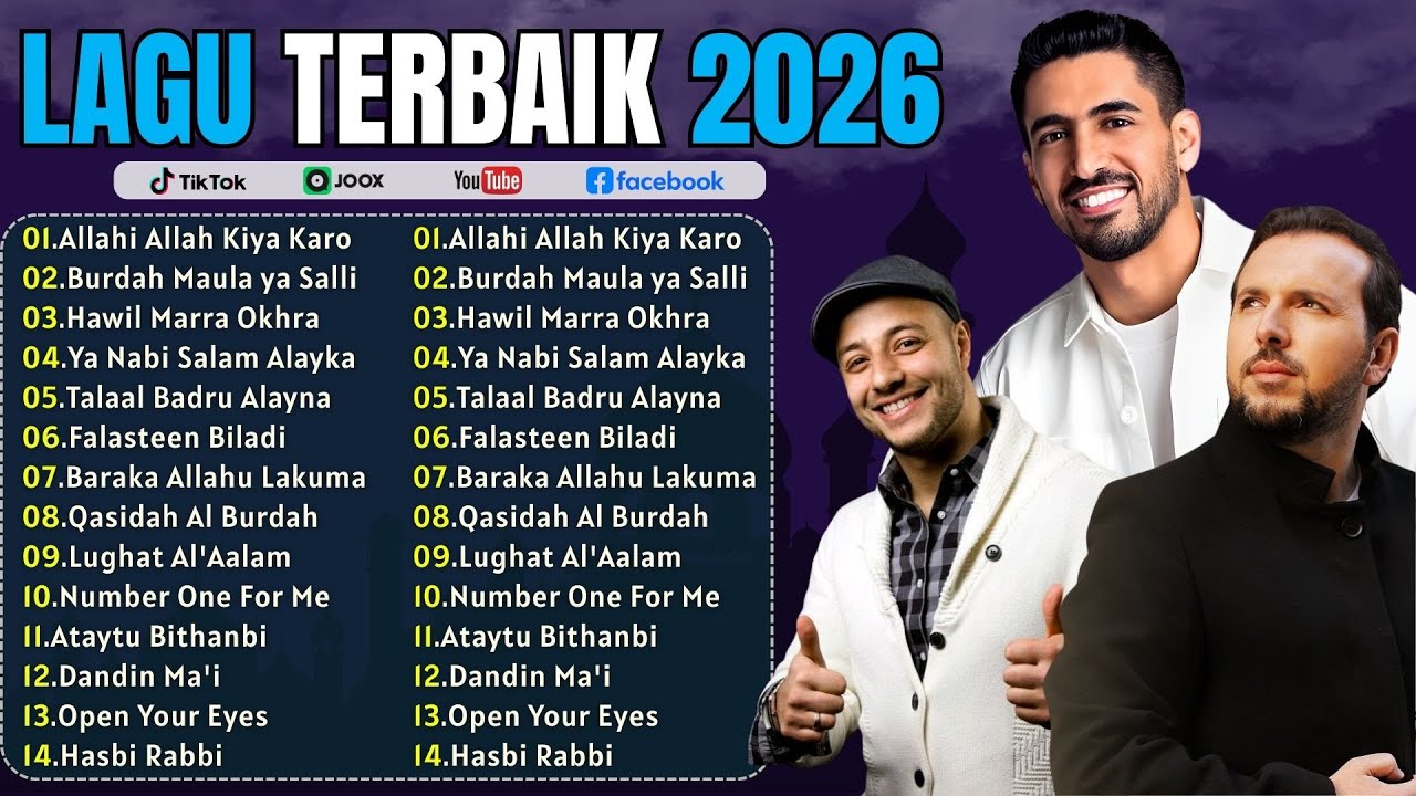 Lagu Terbaru Sholawat Viral 2026 | Maher Zain, Humood Alkhudher, Mesut Kurtis
