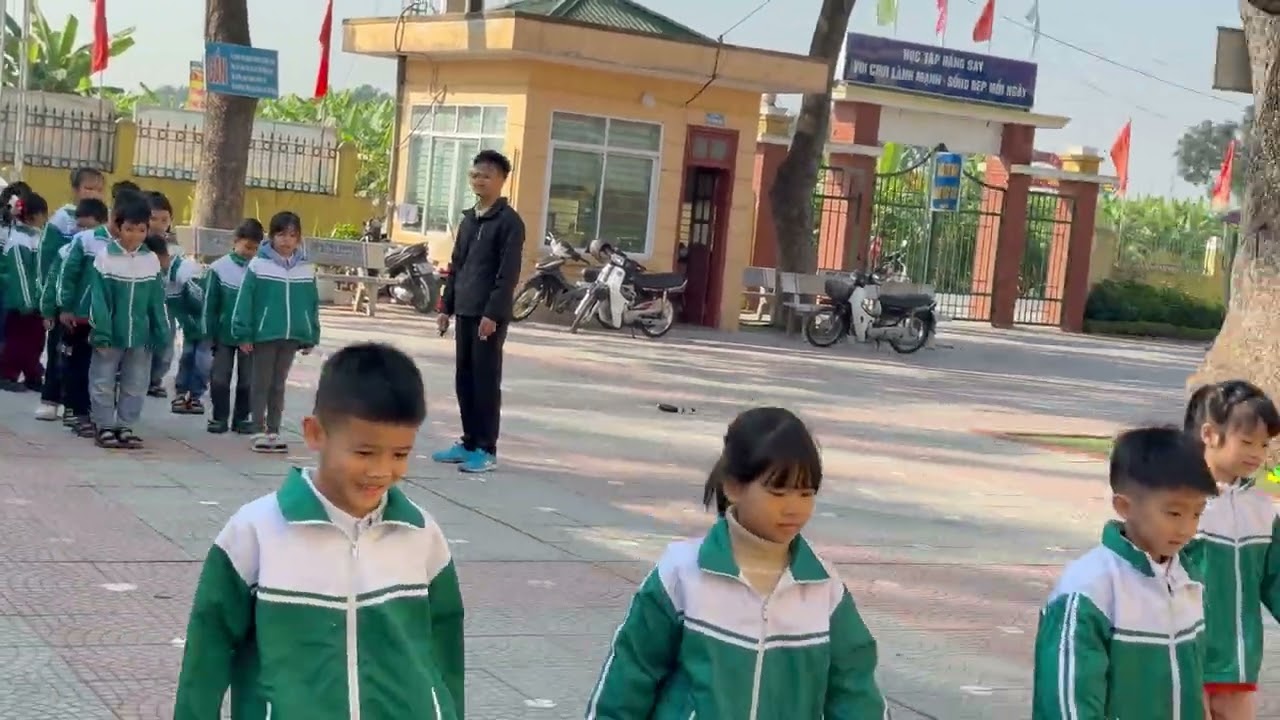 GDTC lớp 2: Bài tập phối hợp di chuyển nhanh dần theo vạch kẻ thẳng (chiến lược 6C)