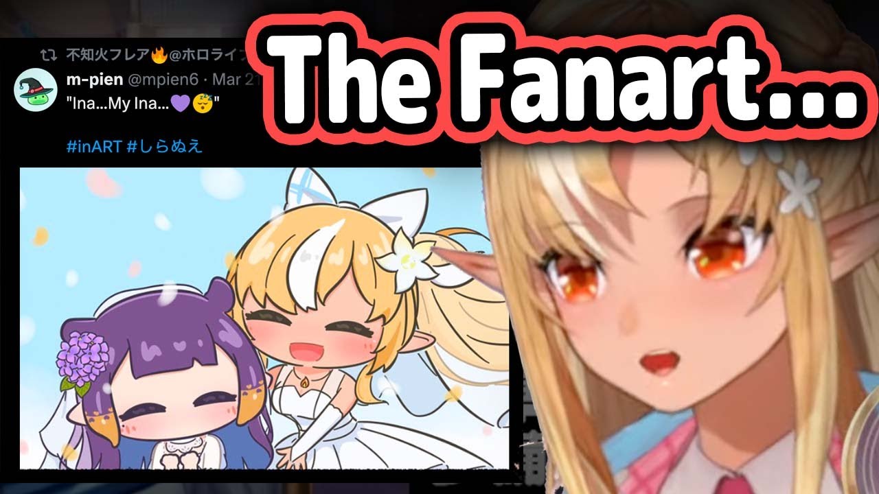 Flare Noticed Many Ina-Flare Fanarts After She Said 