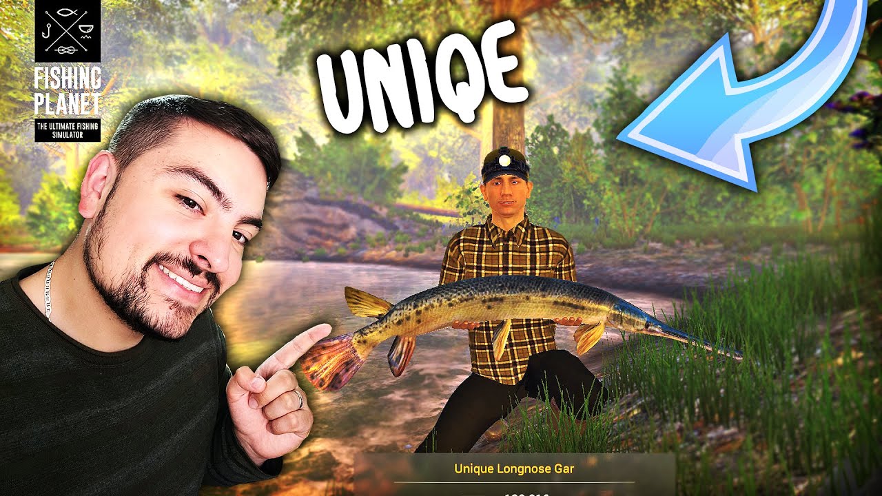 UNIKATI SU OVDE! LONGNOSE GAR FISHING | Fishing Planet