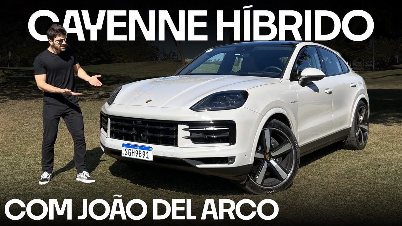 O Cayenne MAIS BARATO do Brasil! João del Arco ROLEZOU no novo Porsche híbrido