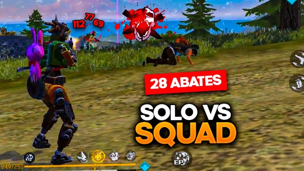 FURY FEZ 28KILLS E AMASSOU NO SOLO VS SQUAD!