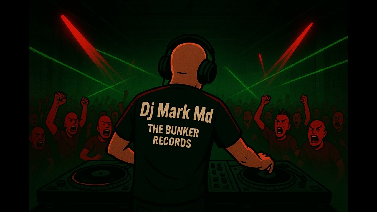 Hard Style Remix  Dj Mark Md - Back in the Bunker  - 2025   -  The Bunker Records.