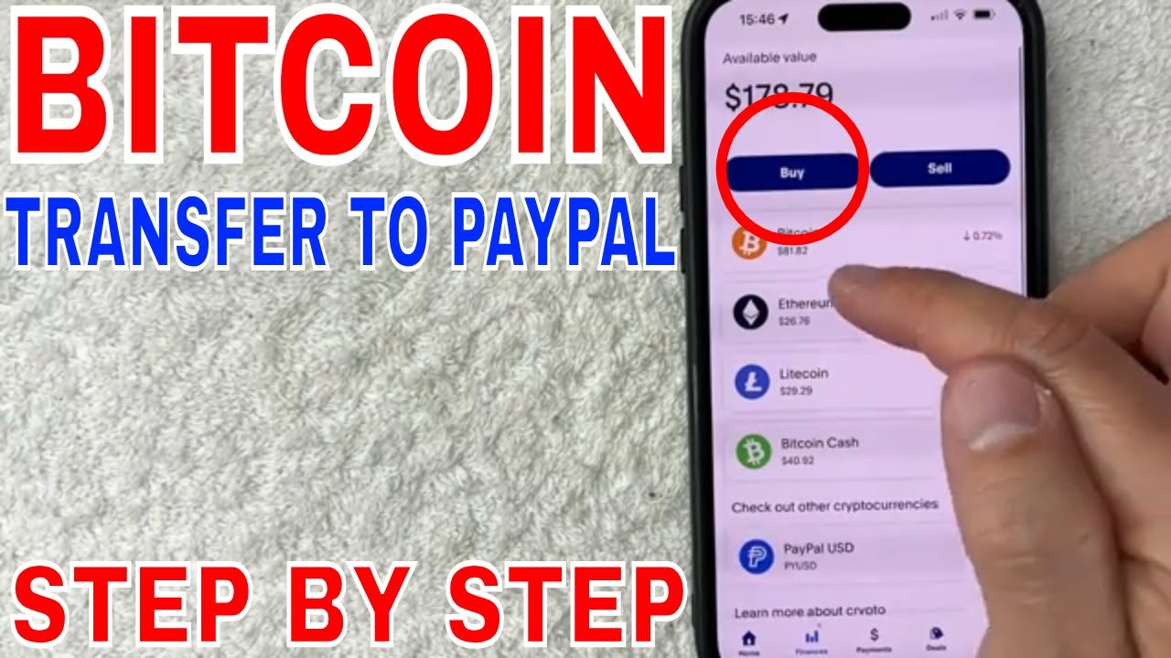 ✅ How To Transfer Bitcoin To PayPal 🔴