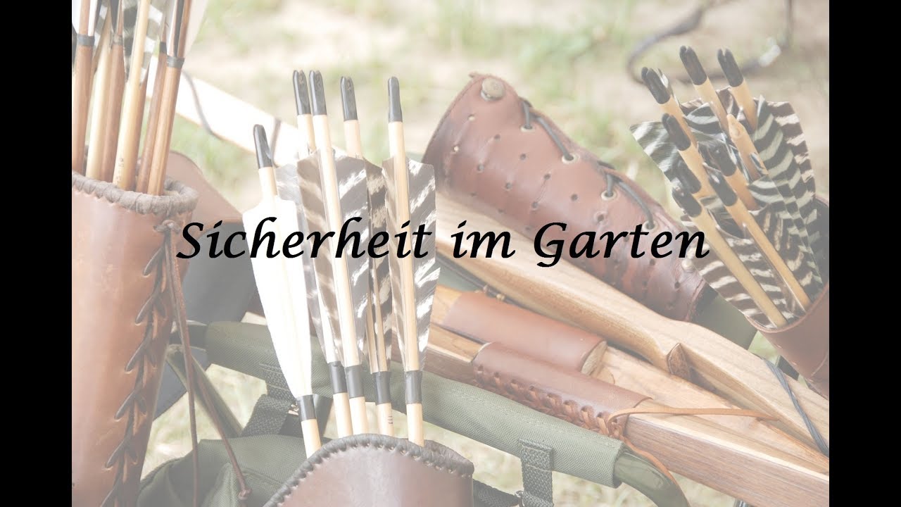 Sicherheit im Garten