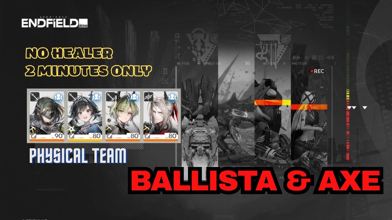 Umbral Monument: Ballista & Axe (AGONY STAGE) with Physical Team | Arknights: Endfield