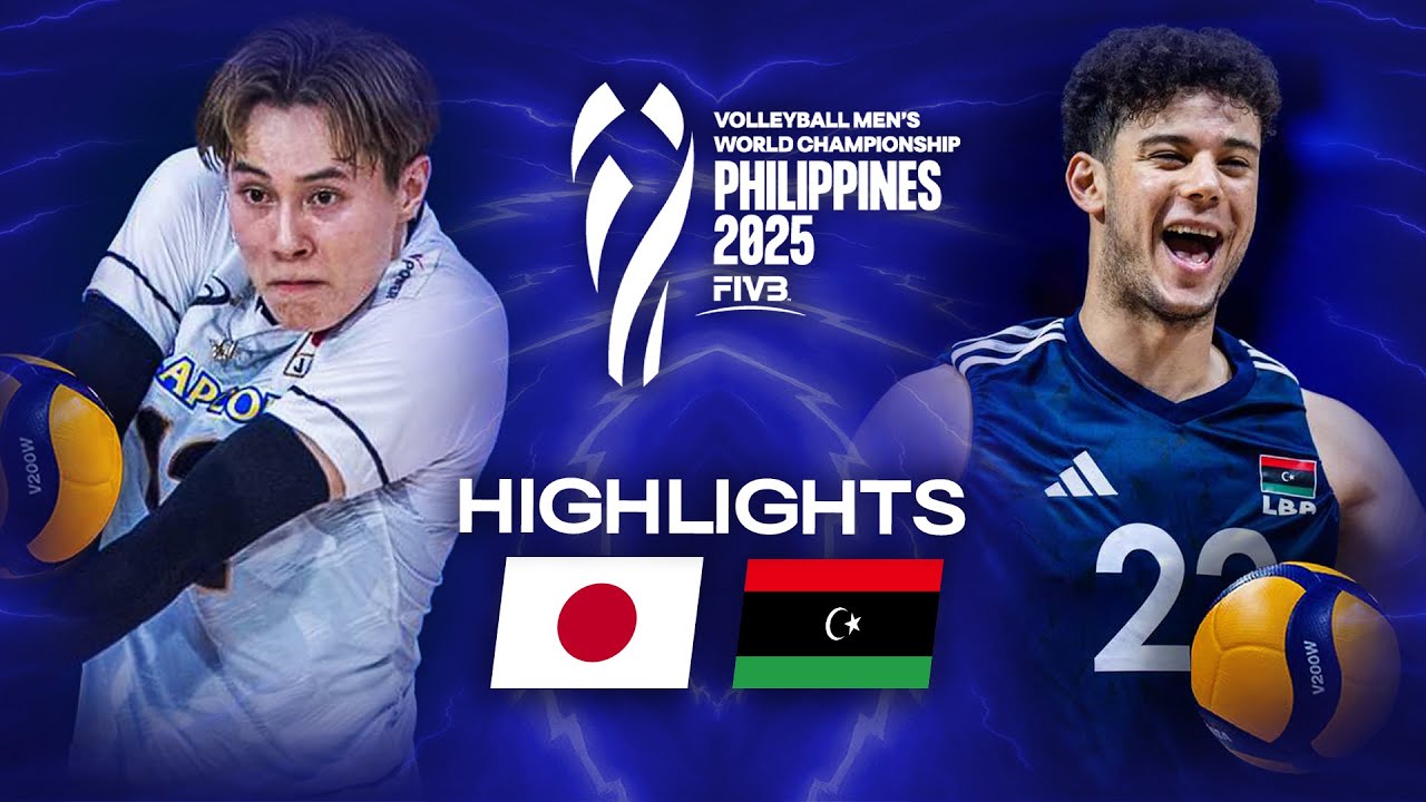 Japan 🇯🇵 vs. Libya 🇱🇾 - Highlights | Men's World Championships 2025
