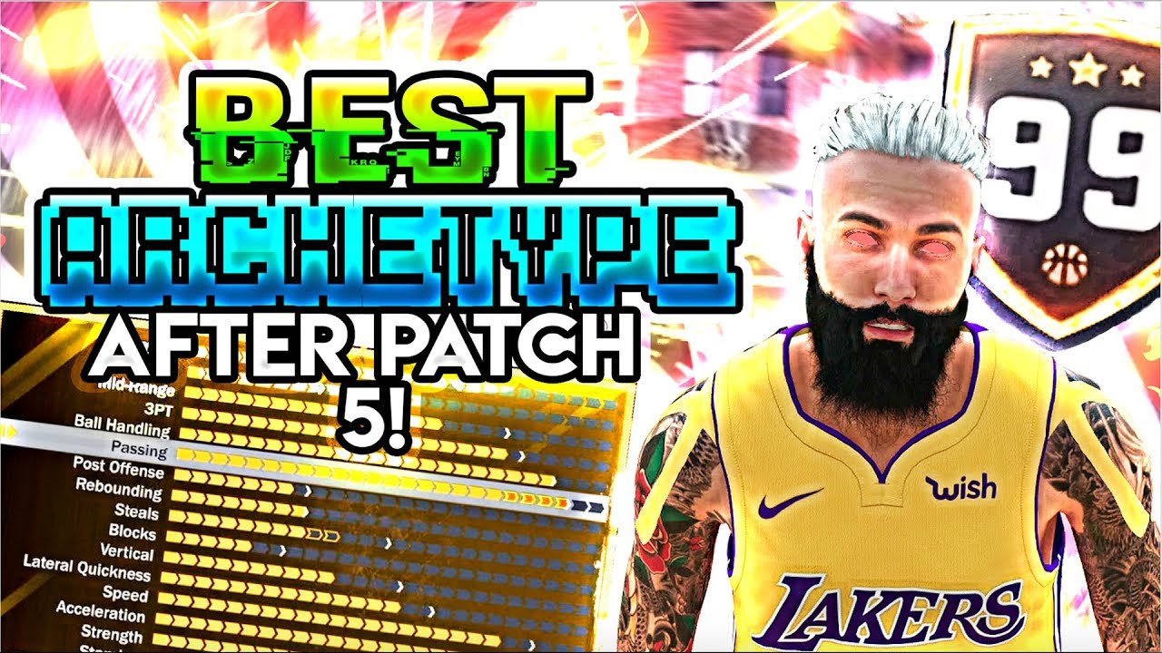 NBA 2K18 BEST NEW ARCHETYPE AFTER PATCH 5! (GREEN RELEASES! ANKLE BREAKERS!) UNSTOPPABLE!
