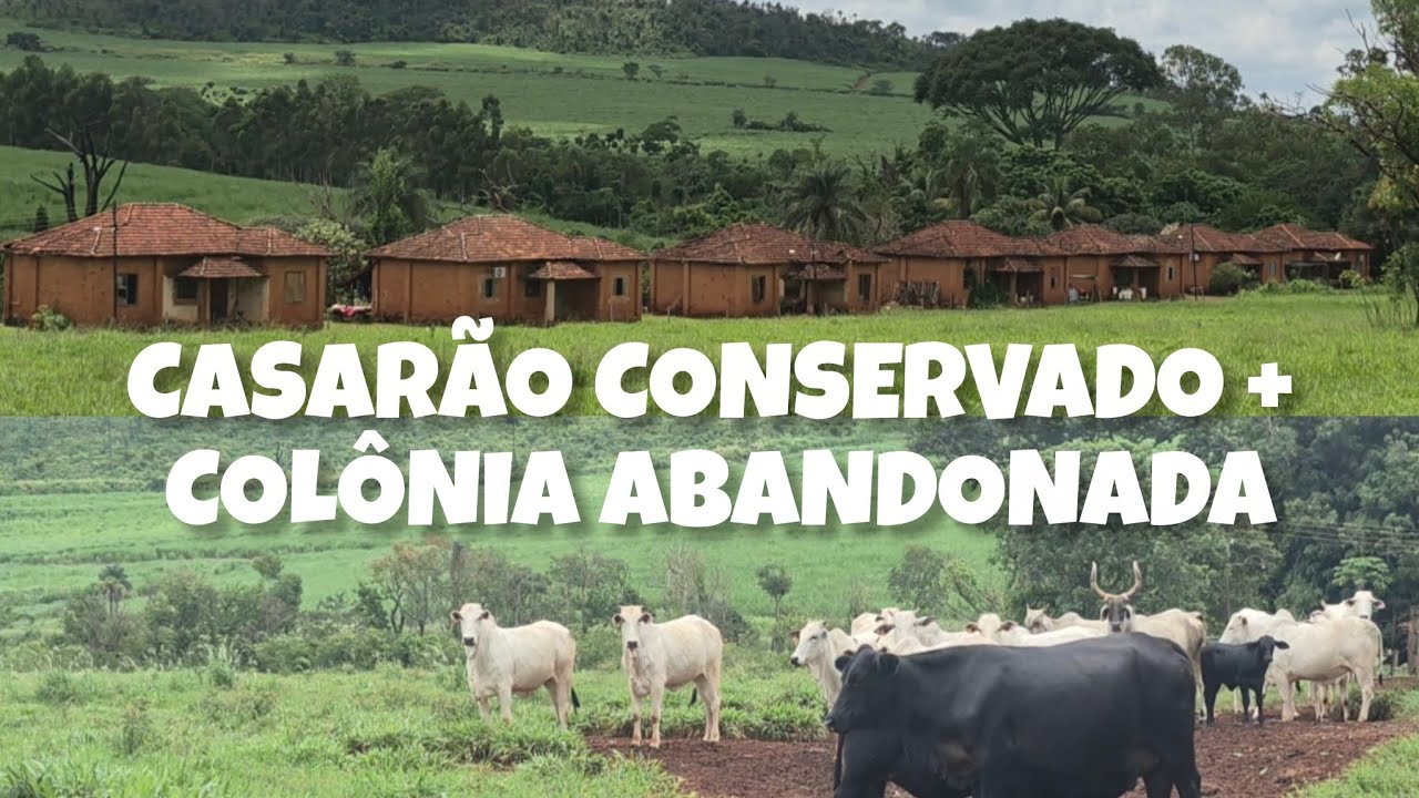 COLÔNIA E CASARÃO ANTIGO | USINA HISTÓRICA NO INTERIOR DE SP