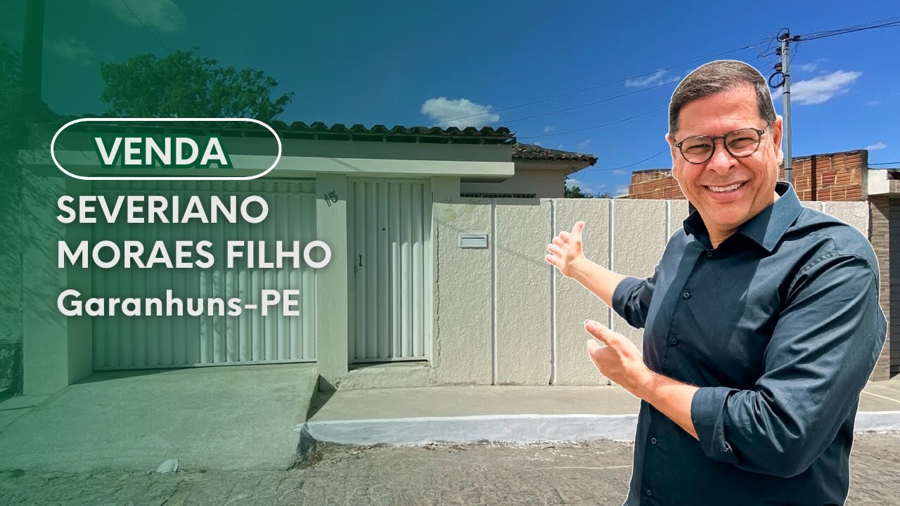 OPORTUNIDADE: Casa com Escritura e Financiável próxima à Av. Duque de Caxias em Garanhuns