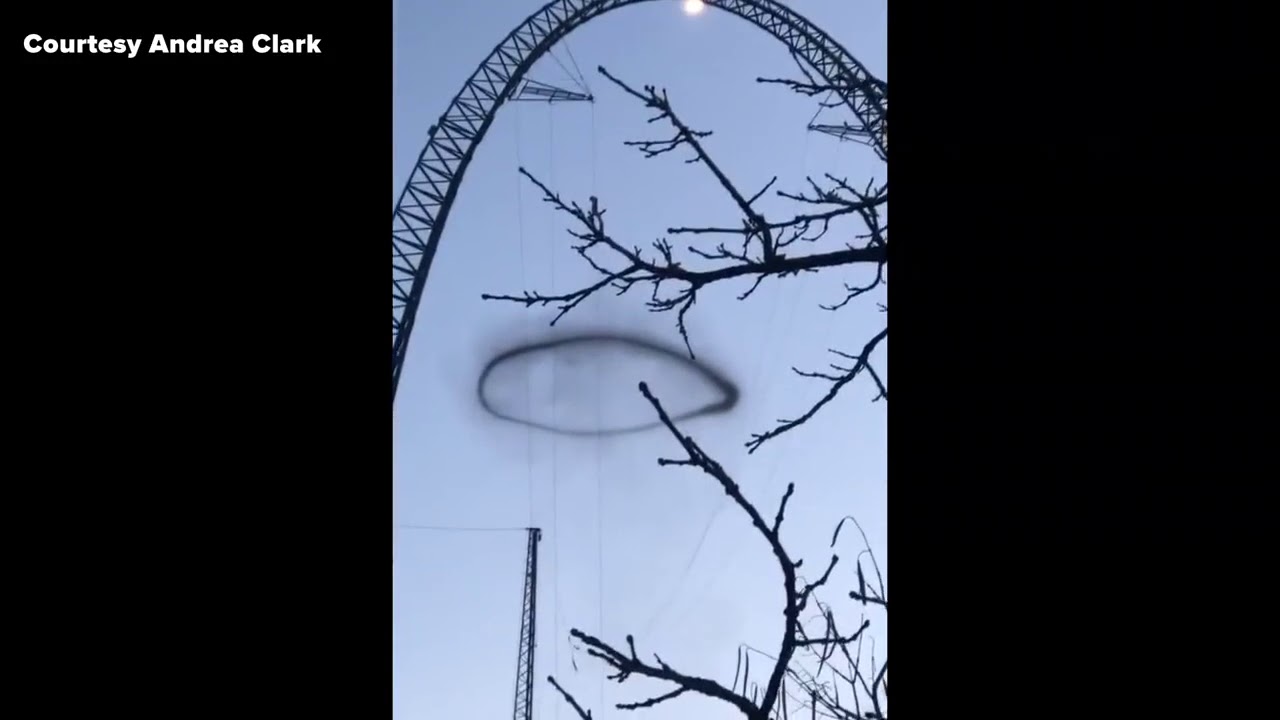 RAW Mysterious smoke ring spotted over Denver