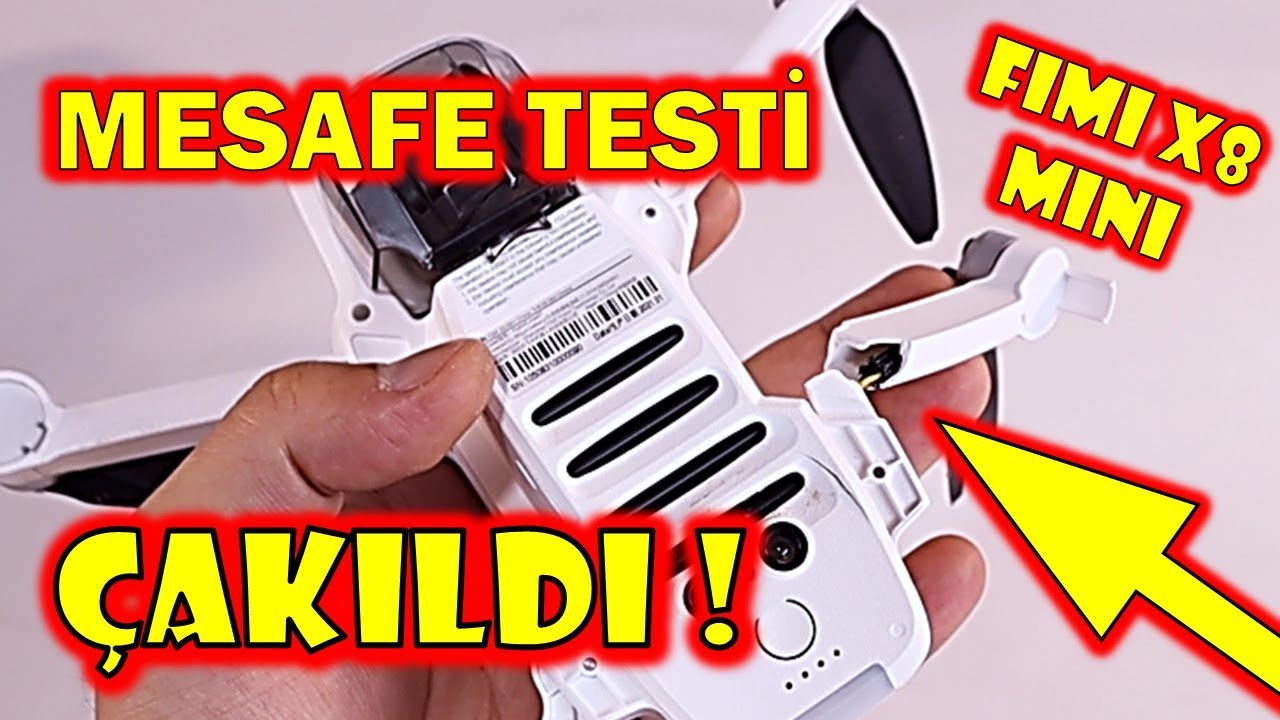 Fimi X8 Mini Drone 8KM Mesafe Testi - ÇAKILDI!