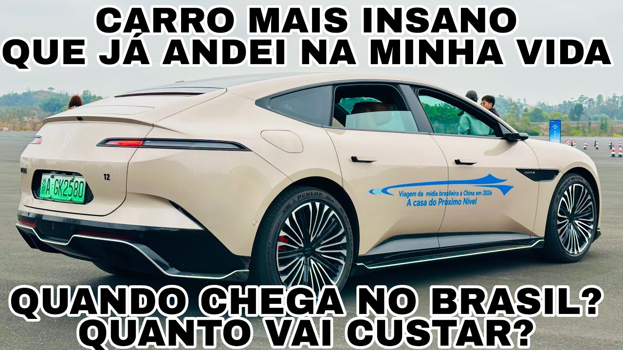 TEST DRIVE E AVALIAÇÃO CAOACHANGAN AVATR 12 EM DETALHES | TERROR DA DENZA E ZEEKR!!