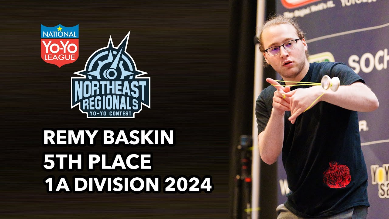 Remy Baskin — 1A Final — 5th Place — 2024 Northeast Regionals Yo Yo Contest