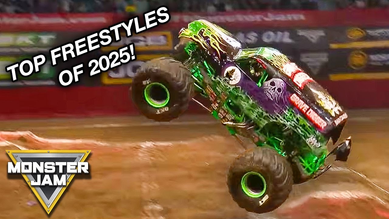 Top Arena Freestyles in 2025 | Monster Jam