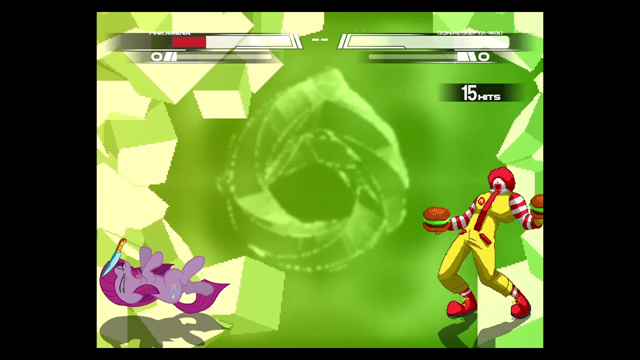 Flame Mane RMB #1301 - Pinkamena Vs DONALD(ZETA-MIX)