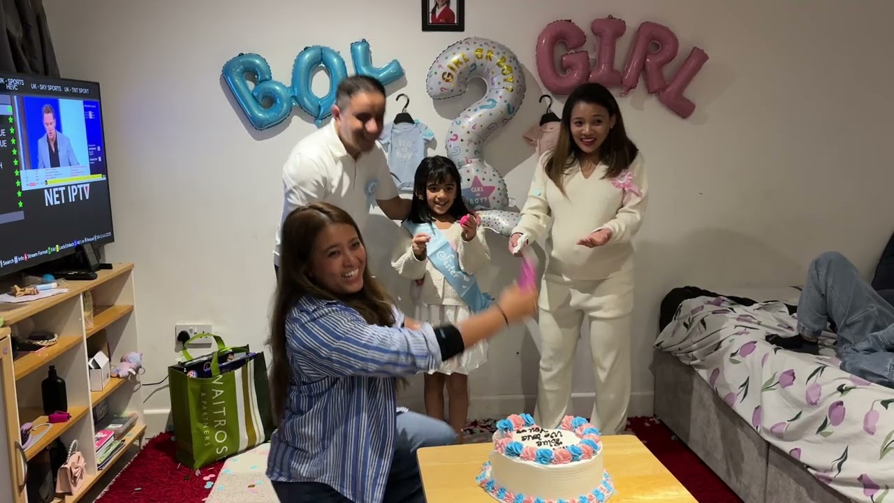 Gender reveal day? what a Great surprises?  Huge congratulations Bahini ra Jwai lai 