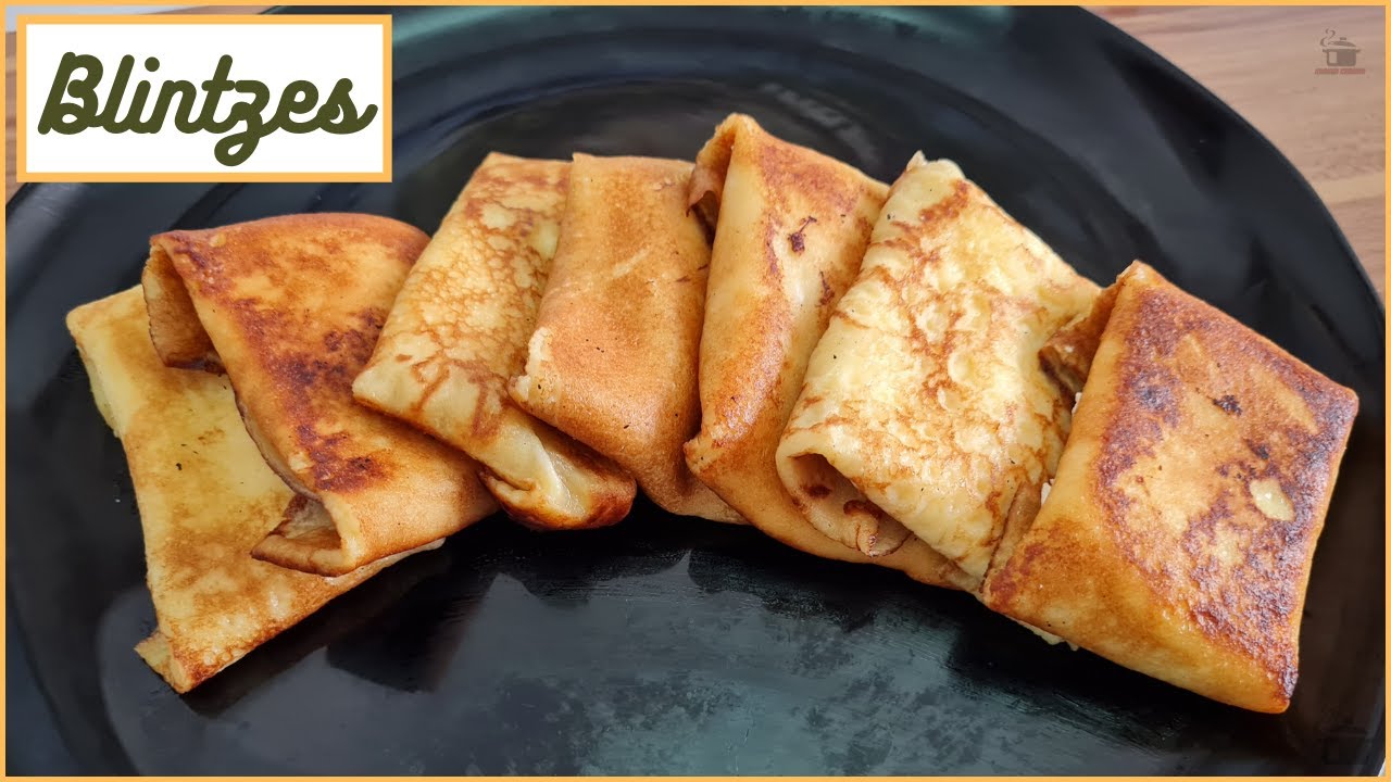 BLINTZES!!! PANQUECA JUDAICA!!! - Minuto com o chef