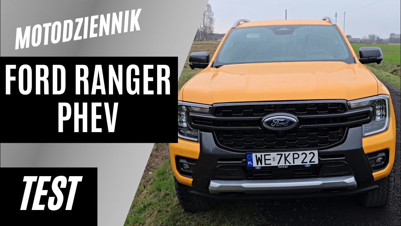 #Motodziennik test - 10 bieg&oacute;w to za dużo, zwłaszcza w PHEV - FORD RANGER