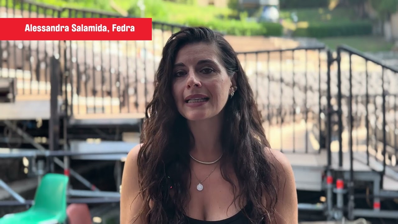 #chiacchiereinteatro con le attrici Alessandra Salamida e Gaia Aprea