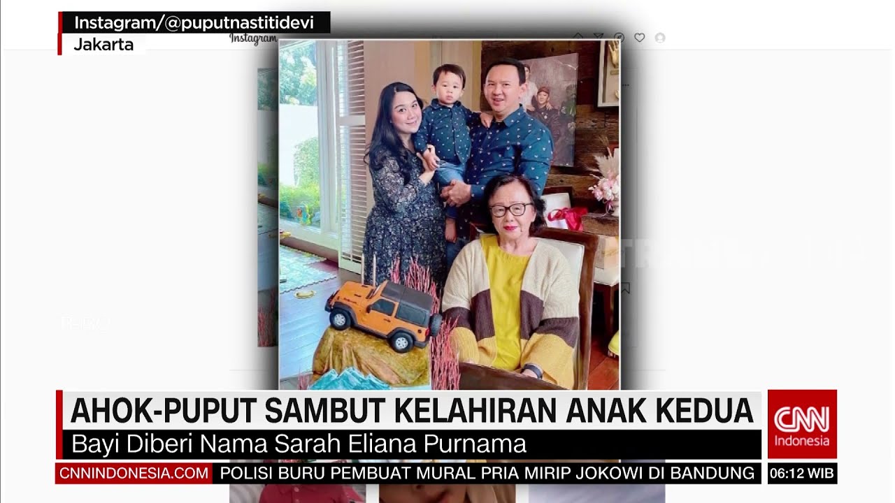 Ahok-Puput Sambut Kelahiran Anak Kedua | REDAKSI PAGI (27/08/21)