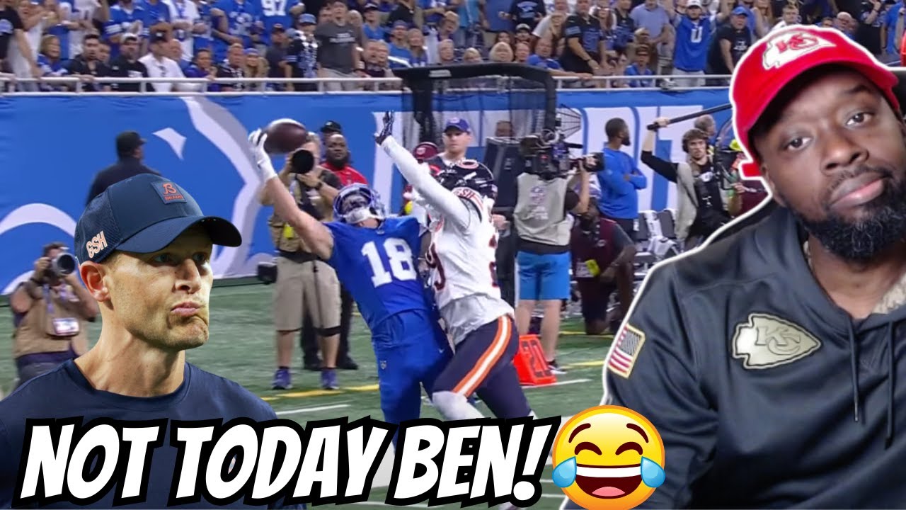 CHIEFS FAN REACTS TO!  Bears vs Lions Game Highlights | NFL 2025 Week 2