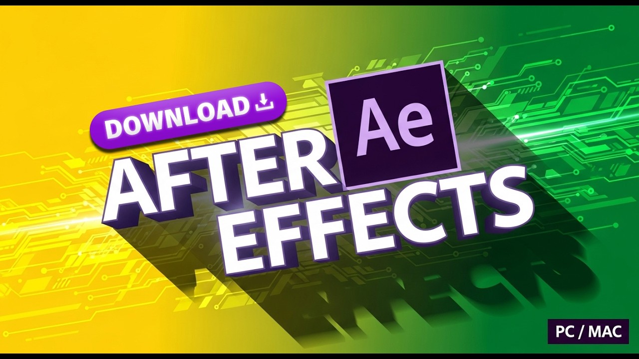How To Download Adobe After Effects for FREE on Pc & Mac (Official Version)