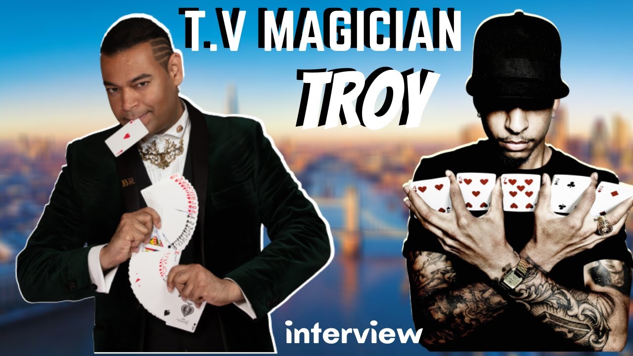 T.V. Magician Troy , Interviewed by Brendan Rodrigues.