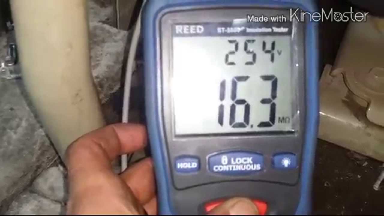Megger Testing | Bad Compressor | Trane Chiller