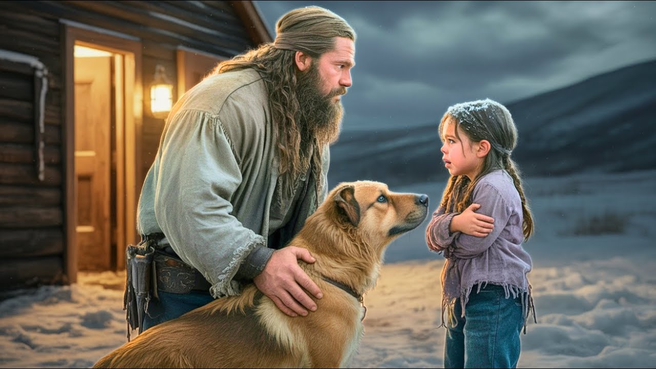 Mountain Man Heard A Strange Noise And Went Out With His Dog — He Found A Little Girl Freezing