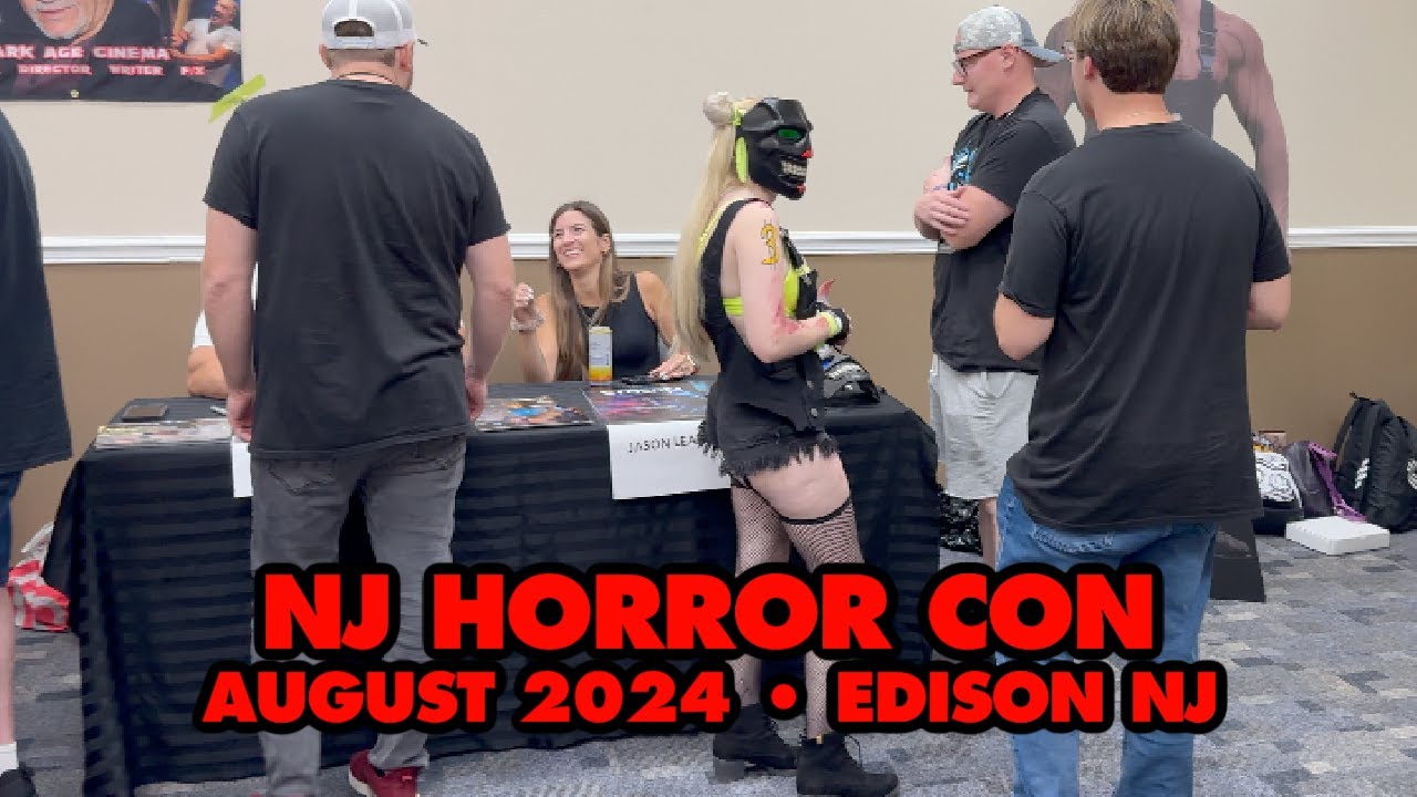 NJ HORROR CON AUGUST 2024 AUTOGRAPH CELEBRITY SIGNING EDISON NEW JERSEY