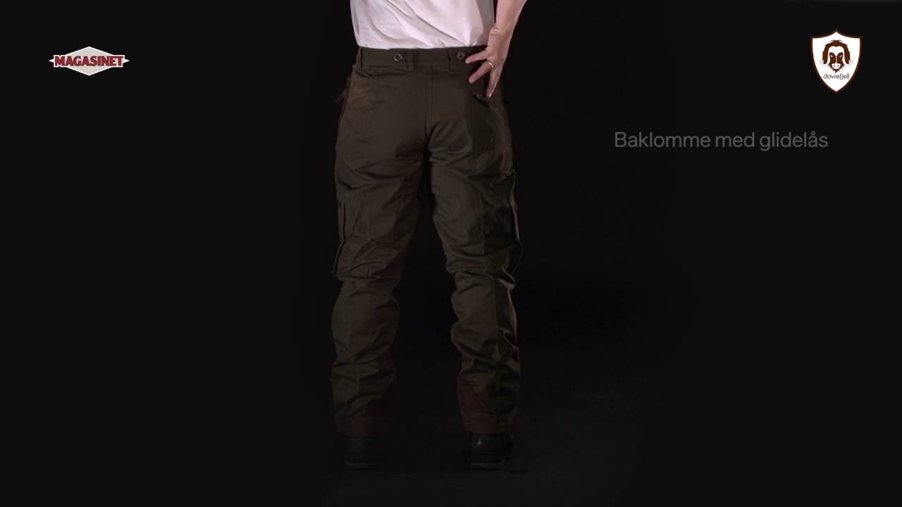 Dovrefjell Fangstmann Pro bukse | Produktvideo