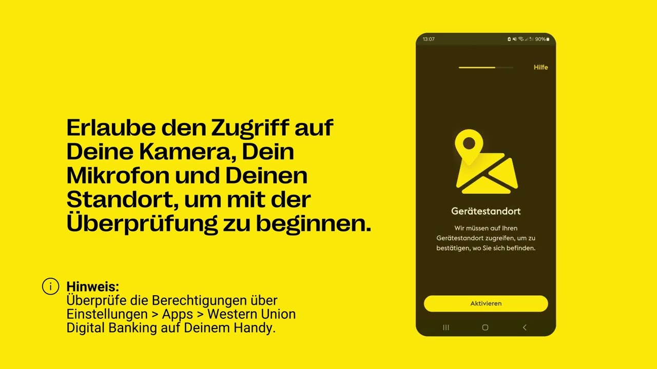 So er&ouml;ffnen Sie ein Western Union Digital Banking-Konto