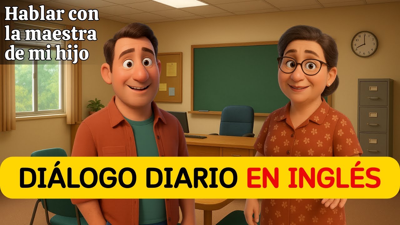 Aprende inglés fácil escuchando este diálogo de la vida diaria 😮