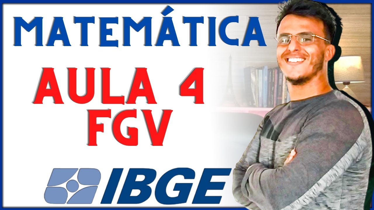Concurso IBGE 2022 - Matemática para recenseador Funções FGV | Censo demográfico 2020/2022