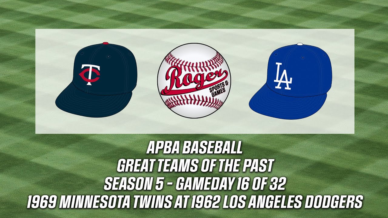 APBA Baseball: 1969 Twins vs. 1962 Dodgers