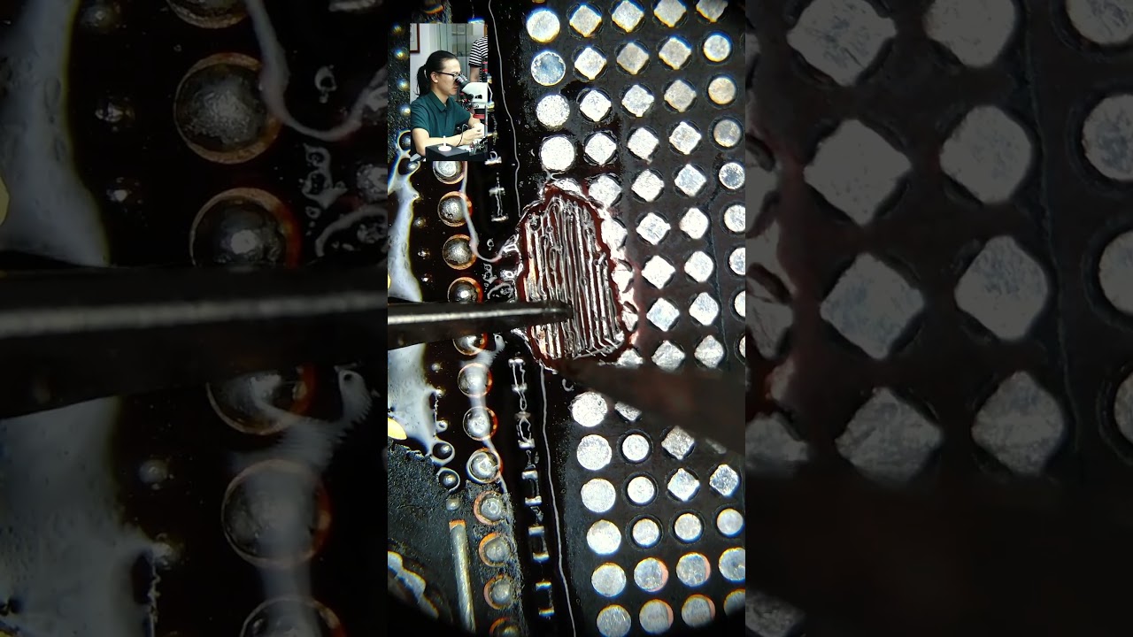 iPhone 13 storage upgrade failed &mdash; NAND pad ripped off during removal, had to fix it by wiring.
