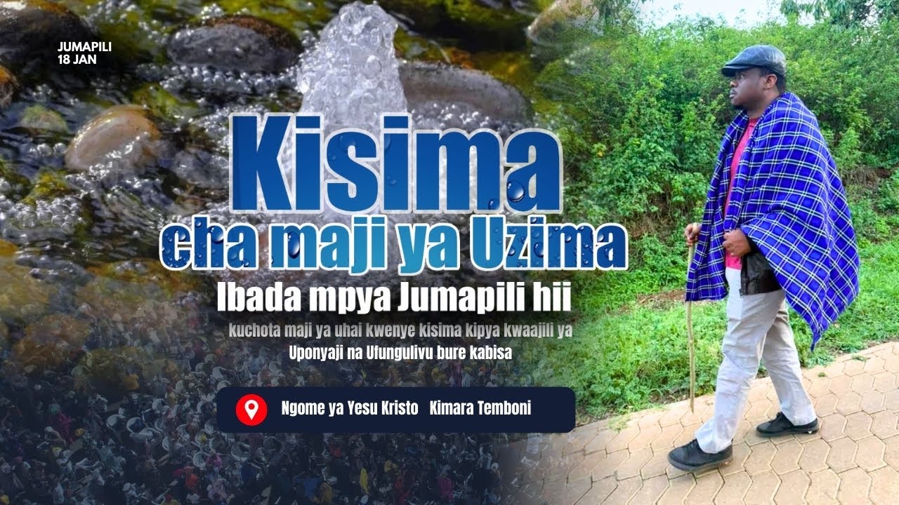 🔴#LIVE: [18.1.2026] - (ENG) IBADA KUU YA JUMAPILI | KUCHOTA MAJIYA YA UHAI KWENYE KISIMA CHA UZIMA.