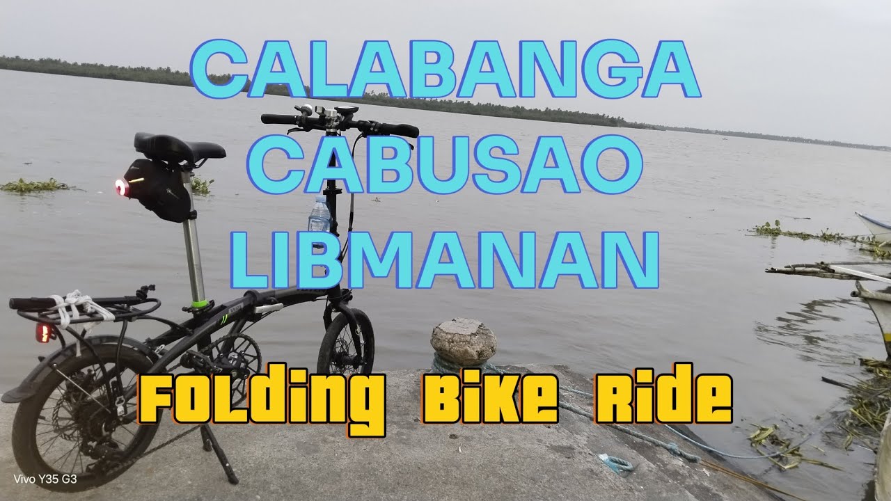 CALABANGA CABUSAO LIBMANAN Folding Bike Ride
