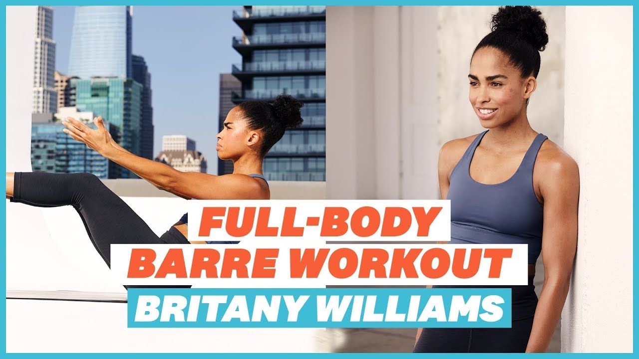 30-min Full-Body Barre Workout with SWEAT's Britany Williams