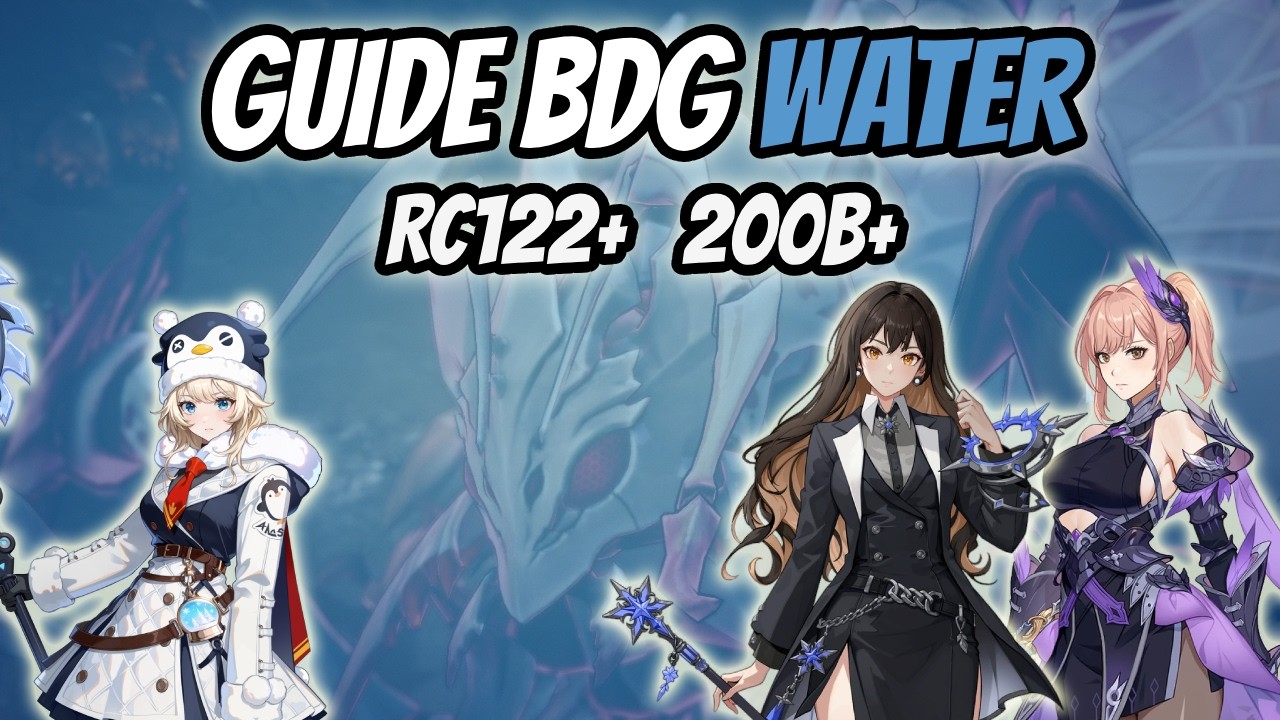 GUIDE BDG WATER V1 : RC 122+ 200B+ - Alicia Meta! | ANTQUEEN