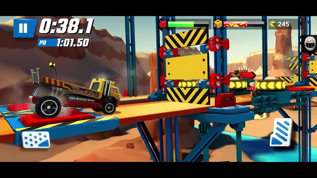 ٦ مستويات بلعبة Hot wheels race off (٥/٦)