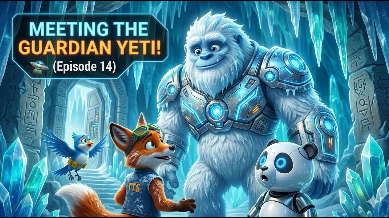 MEETING THE GIANT YETI GUARDIAN! ❄️🤖 (ToonTech Squad Ep 14)