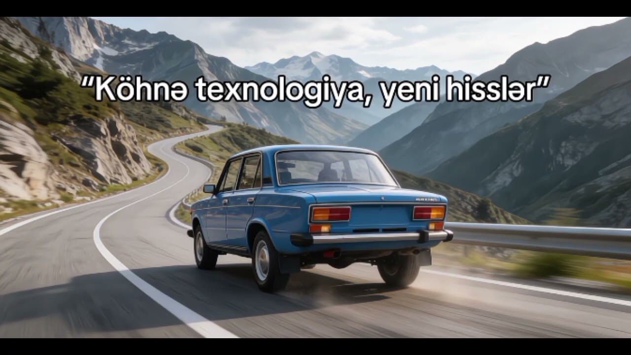 Retro Lada 2106 ilə Dağ Yolunda Qəribə An🧐 –#lada2106#retrocar#classiccar#carstory#mountainroad